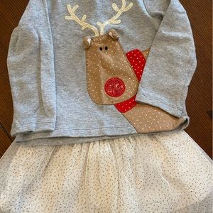 Reindeer and tutu skirt